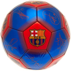 FC Barcelona Signature Football 5 Blå/Röd Blue/Red 5
