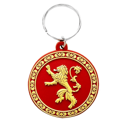Game Of Thrones gumminyckelring One Size Röd/Lannister Red/Lannister One Size