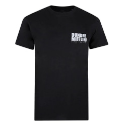 The Office Mens Dunder Mifflin T-Shirt XL Svart Black XL