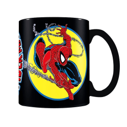Spider-Man Iconic Issue Värmeförändrande mugg One Size Svart/Gul Black/Yellow/Red One Size