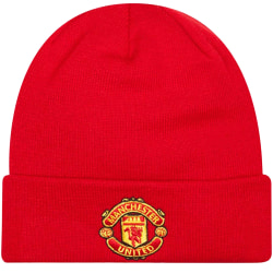 Manchester United FC New Era Knitted Beanie One Size Röd Red One Size