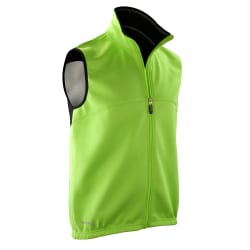 Spiro Mens Airflow Sports Training Gilet / Bodywarmer 2XL Neon Neon Green/ Black 2XL