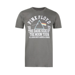 Pink Floyd Mens The Dark Side Of The Moon Tour T-shirt XXL Char Charcoal XXL