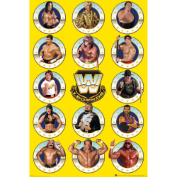 WWE Legends affisch One Size Gul Yellow One Size
