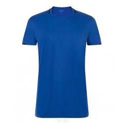 SOLS Herr Classico Contrast kortärmad fotboll T-shirt XL Ro Royal Blue/French Navy XL