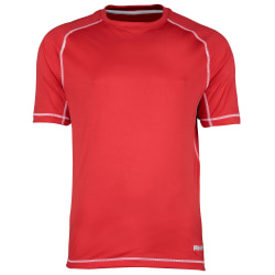 Rhino Herr Mercury Andningsförmåga Sport T-shirt S Röd/ Red/White Stitching S