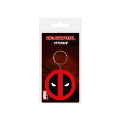Deadpool Symboler Nyckelring One Size Svart/Röd/Vit Black/Red/White One Size