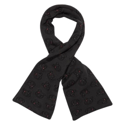 Piggy Boys Face All-Over Print Scarf One Size Svart Black One Size