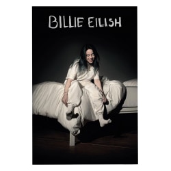 Billie Eilish Poster 61 x 91cm Svart/Vit Black/White 61 x 91cm