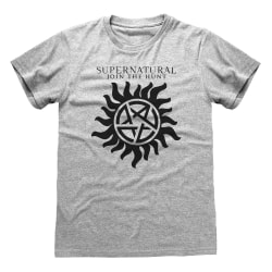 Supernatural Mens Anti-Possession Symbol T-Shirt M Heather Grey Heather Grey M