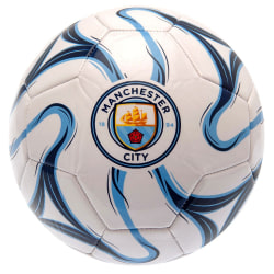 Manchester City FC Cosmos Football 5 Vit/Himmelsblå/Marinblå White/Sky Blue/Navy 5