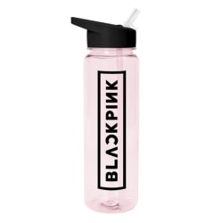 BlackPink Logo Plast Vattenflaska One Size Rosa Pink One Size