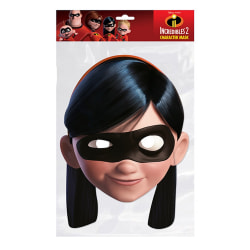 The Incredibles Violet Party Mask One Size Flerfärgad Multicoloured One Size
