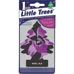 Saxon Automotive Little Trees Sentiment Air Freshener One Size Black/Purple One Size