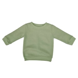 Babybugz Baby Essential Sweatshirt 6-12 månader mjuk oliv Soft Olive 6-12 Months