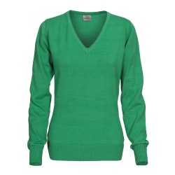 Skrivare Dam/Dam Forehand Stickad Sweatshirt XL Fresh Gree Fresh Green XL