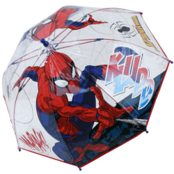 Spider-Man Barn/Kids Dome Paraply One Size Klar/Navy/Röd Clear/Navy/Red One Size