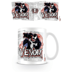 Venom Comic Cover Mugg One Size Svart/Rosa/Vit Black/Pink/White One Size