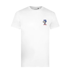 Sonic The Hedgehog Herr T-shirt XL Vit White XL
