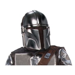 Star Wars: The Mandalorian Mask One Size Silver Silver One Size