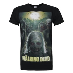Walking Dead Official Mens Poster T-Shirt S Svart Black S