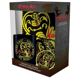 Cobra Kai Emblem Present Set (Pack med 4) One Size Svart Black One Size