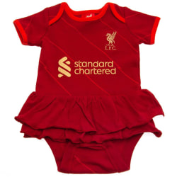 Liverpool FC Baby Tutu Kjol Bodysuit 6-9 månader Röd Red 6-9 Months