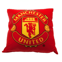 Manchester United FC Cushion One Size Röd Red One Size