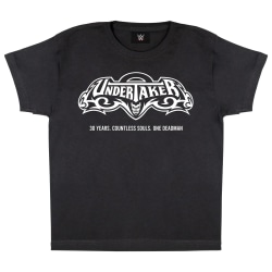 WWE Boys 30 Years The Undertaker T-shirt 7-8 Years Svart Black 7-8 Years