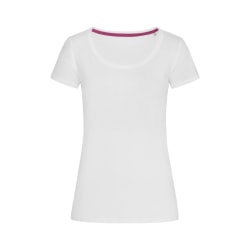 Stedman Dam/Dam Megan T-shirt med rund hals XL Vit White XL
