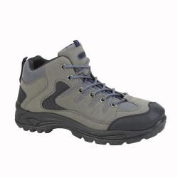 Dek Mens Ontario Lace-Up Hiking Trail Boots 13 UK Grå Grey 13 UK