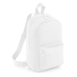 Bagbase Mini Essential Ryggsäck/ryggsäck Väska One Size Vit White One Size