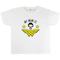 Wonder Woman Girls My Mom T-Shirt 5 Years White White 5 Years