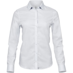 Tee Jays Dam/Dam Luxury Stretch Shirt 2XL Vit White 2XL