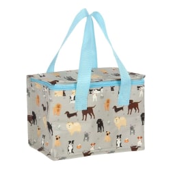 Something Different Wags And Whiskers Dog Print Lunch Bag One S Off White/Brown/Sky Blue One Size