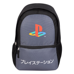 Playstation Childrens/Kids Japanese Logo Backpack One Size Char Charcoal/Black One Size