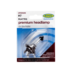 Ring 12v 55w H7 Halogen Pannlampa One Size Klar Clear One Size