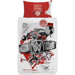 WWE WHW Champion set / Röd/Bl White/Red/Black Double