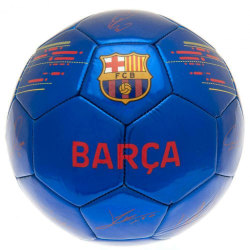 FC Barcelona Signature Football 5 Blå Blue 5