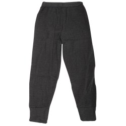 Thermal kläder för pojkar Long Johns Polyviscose Range (British Mad Charcoal Age:12-13, Hip: 24.5 inch
