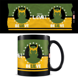 Loki Believe Mugg One Size Svart/Grön/Gul Black/Green/Yellow One Size