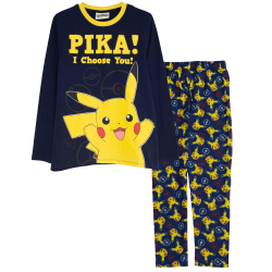 Pokemon Boys I Choose You Pikachu Pyjamas Set 11-12 Years Navy Navy 11-12 Years