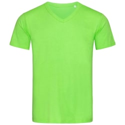 Stedman Mens Ben V-hals T-shirt L Grön blixt Green Flash L