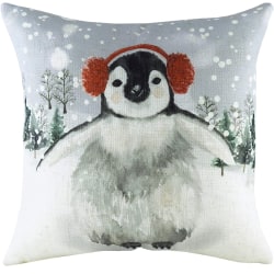 Evans Lichfield Snowy Penguin med öronkåpor Cover One S Multicoloured One Size