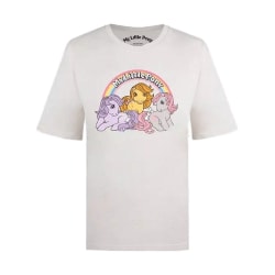 My Little Pony Dam/Dam Rainbow Arch Oversized T-shirt LV Vintage White L