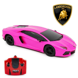 Lamborghini Aventador Radiostyrd bil One Size Rosa/Svart Pink/Black One Size