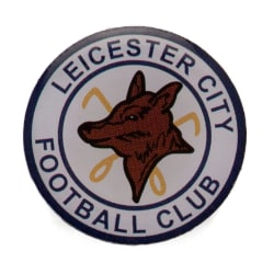 Leicester City FC Retro Foxes Logotypmärke One Size Flerfärgad Multicoloured One Size
