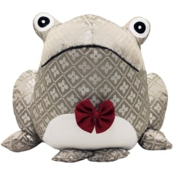 Riva Home Novelty Jaquard Frog Doorstop One Size Multi Multi One Size