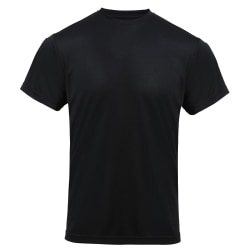 Premier Mens Chefs Coolchecker kortärmad T-shirt 3XL Svart Black 3XL