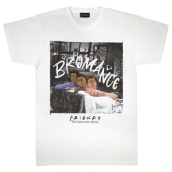 Friends Herr Bromance T-Shirt XXL Vit White XXL